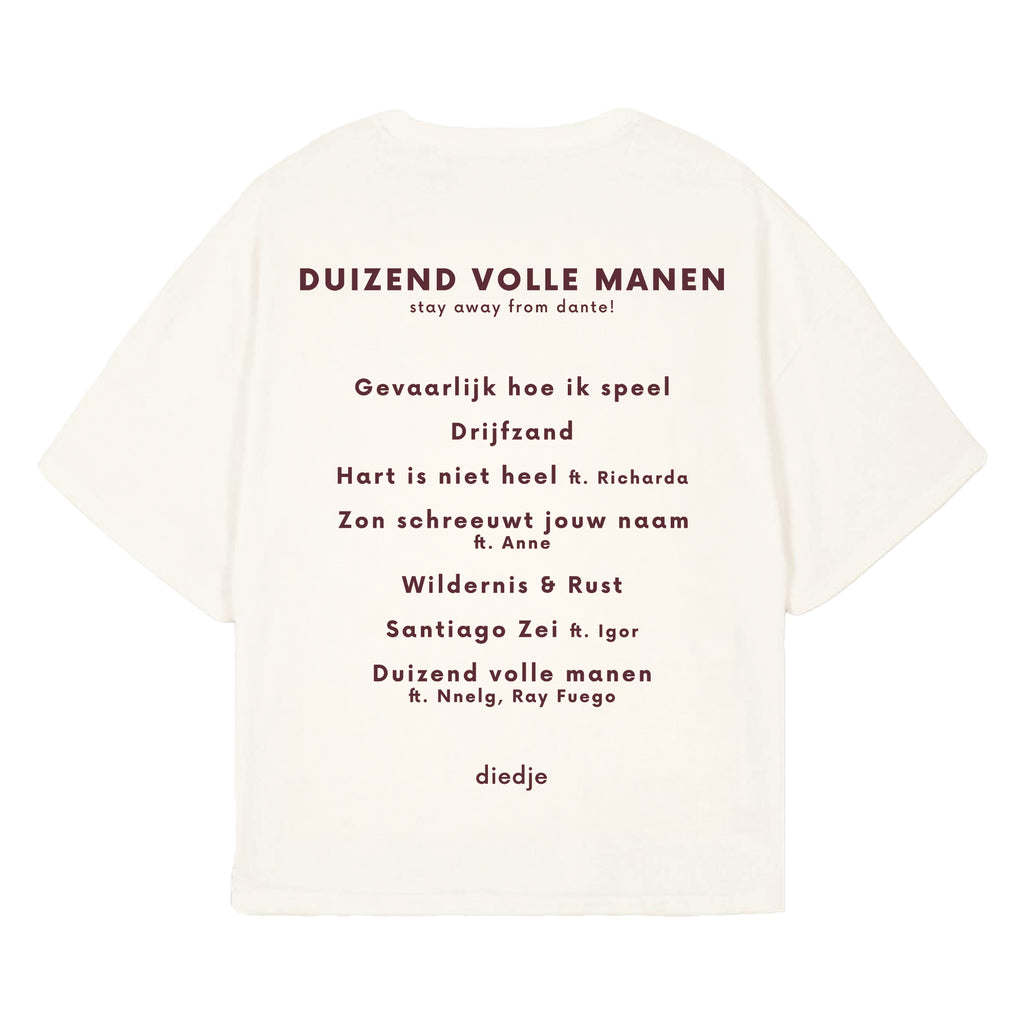 "FREE SANTI" TRACKLIST tee